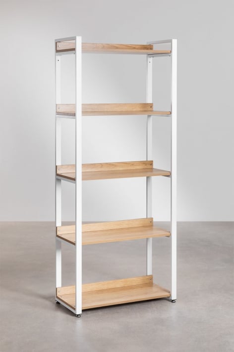 Étagère en acier et bois Ariaster