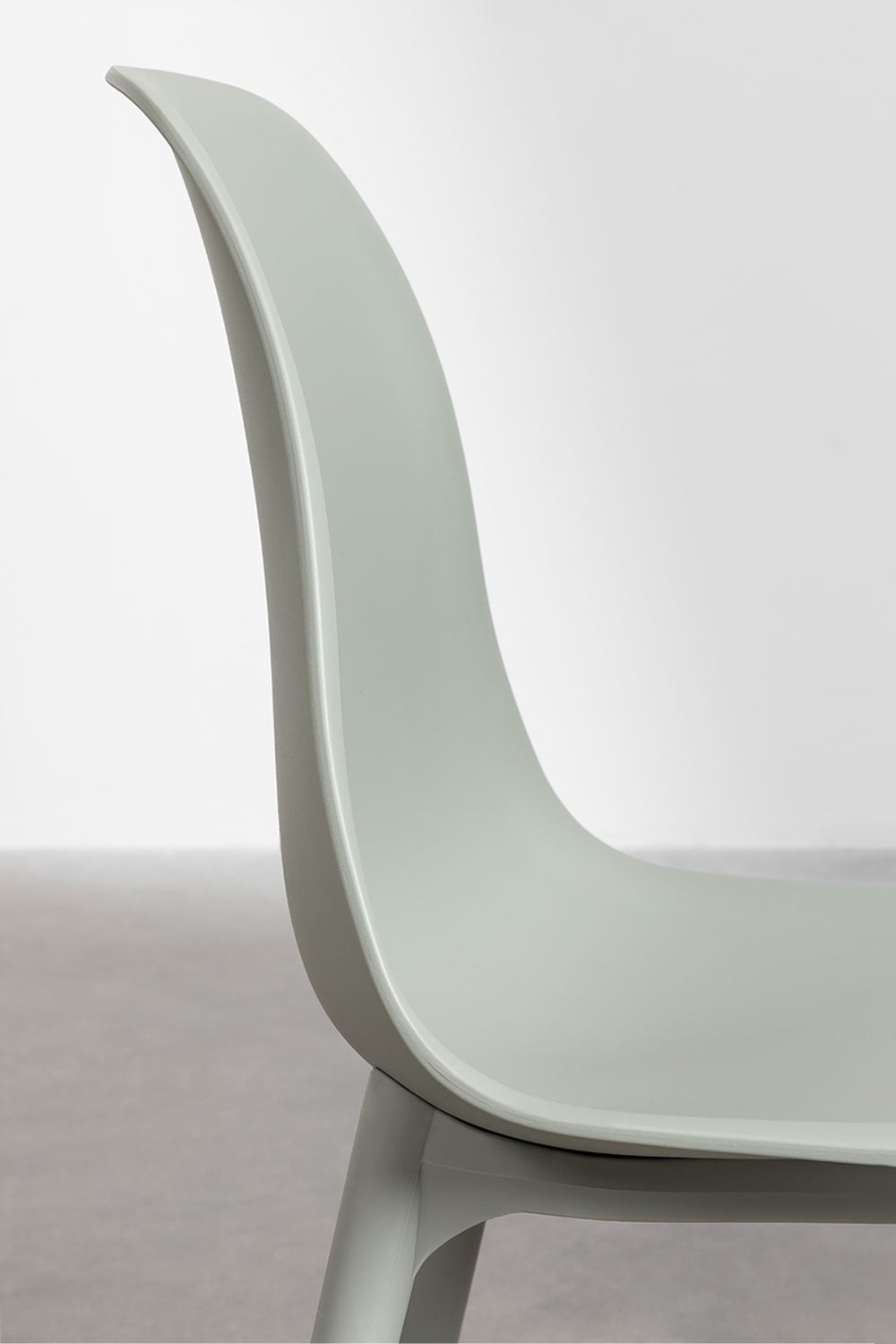 Pack de 4 chaises de jardin en polypropylène Scand, image de la galerie 5