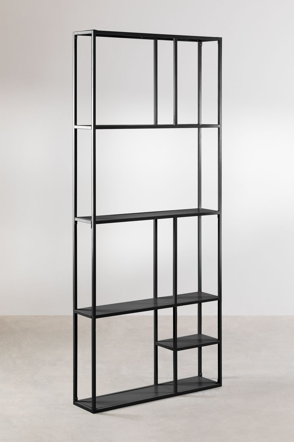 Etagère murale modulable en acier (80 cm) Thura, image de la galerie 2