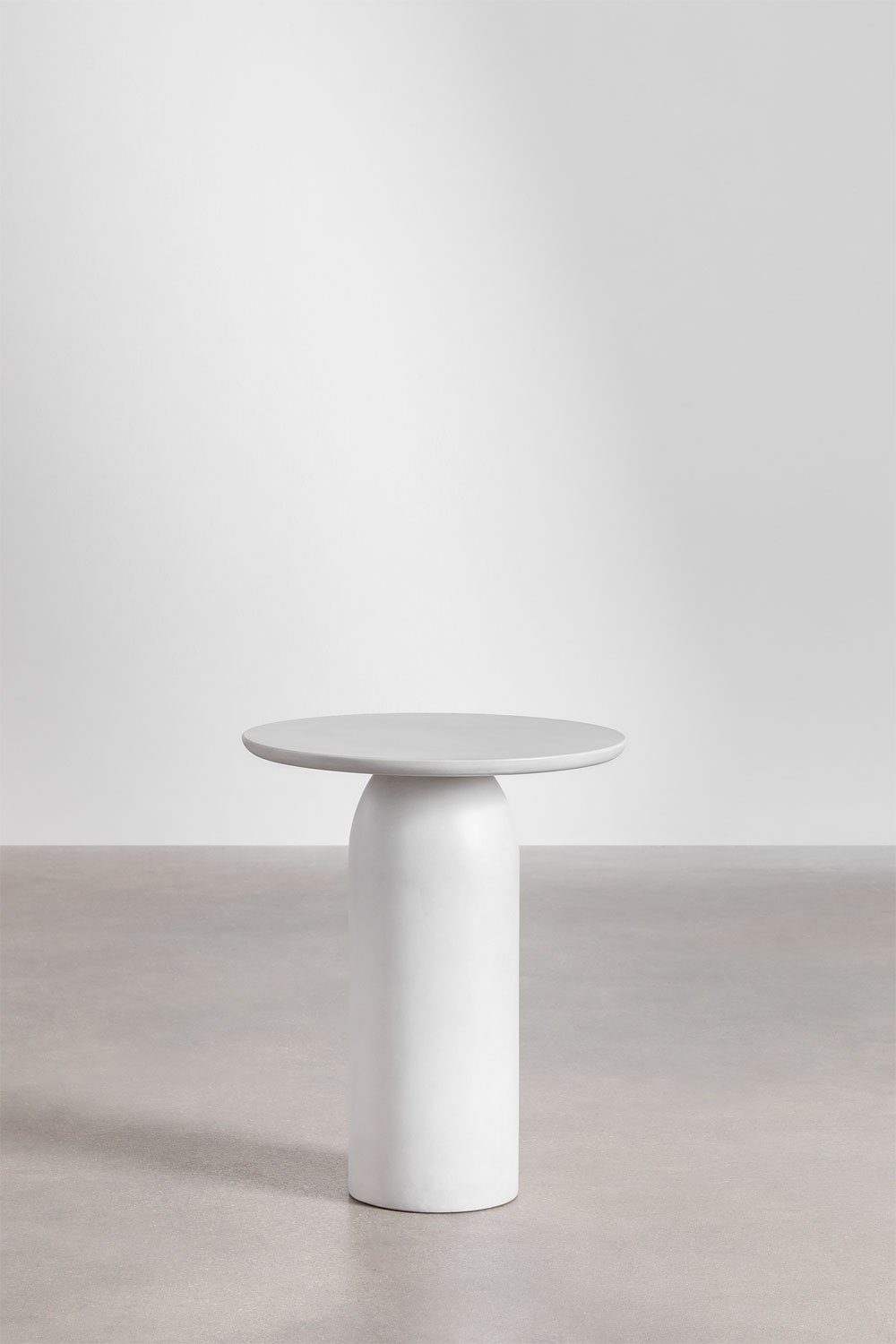 Table d'Appoint Ronde en Cemento (Ø45 cm) Layana , image de la galerie 2