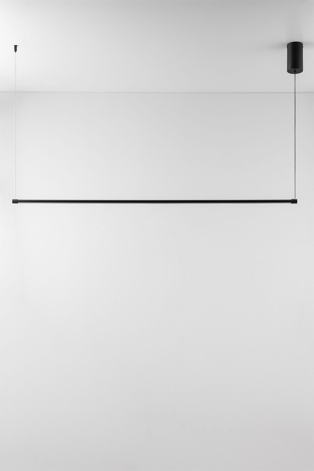 Plafonnier linéaire LED en métal Bergene, image de la galerie 1