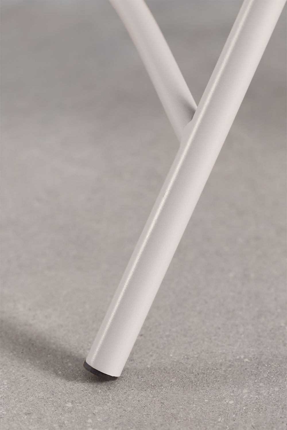 Table de jardin carrée 60x60 cm pliable en acier Janti, image de la galerie 6