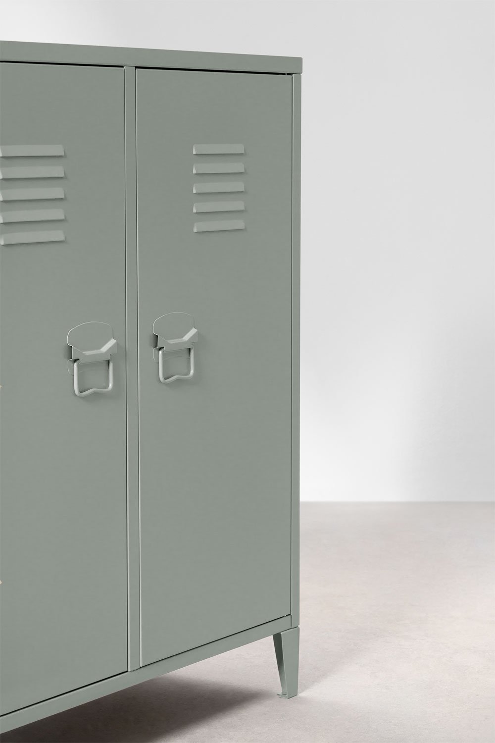 Buffet casier 2 portes en acier Pohpli, image de la galerie 4