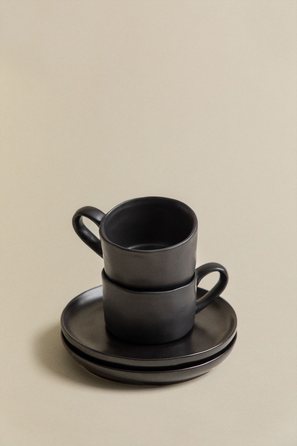 Tasse acier inoxydable et PP recyclé GRS avec poignée