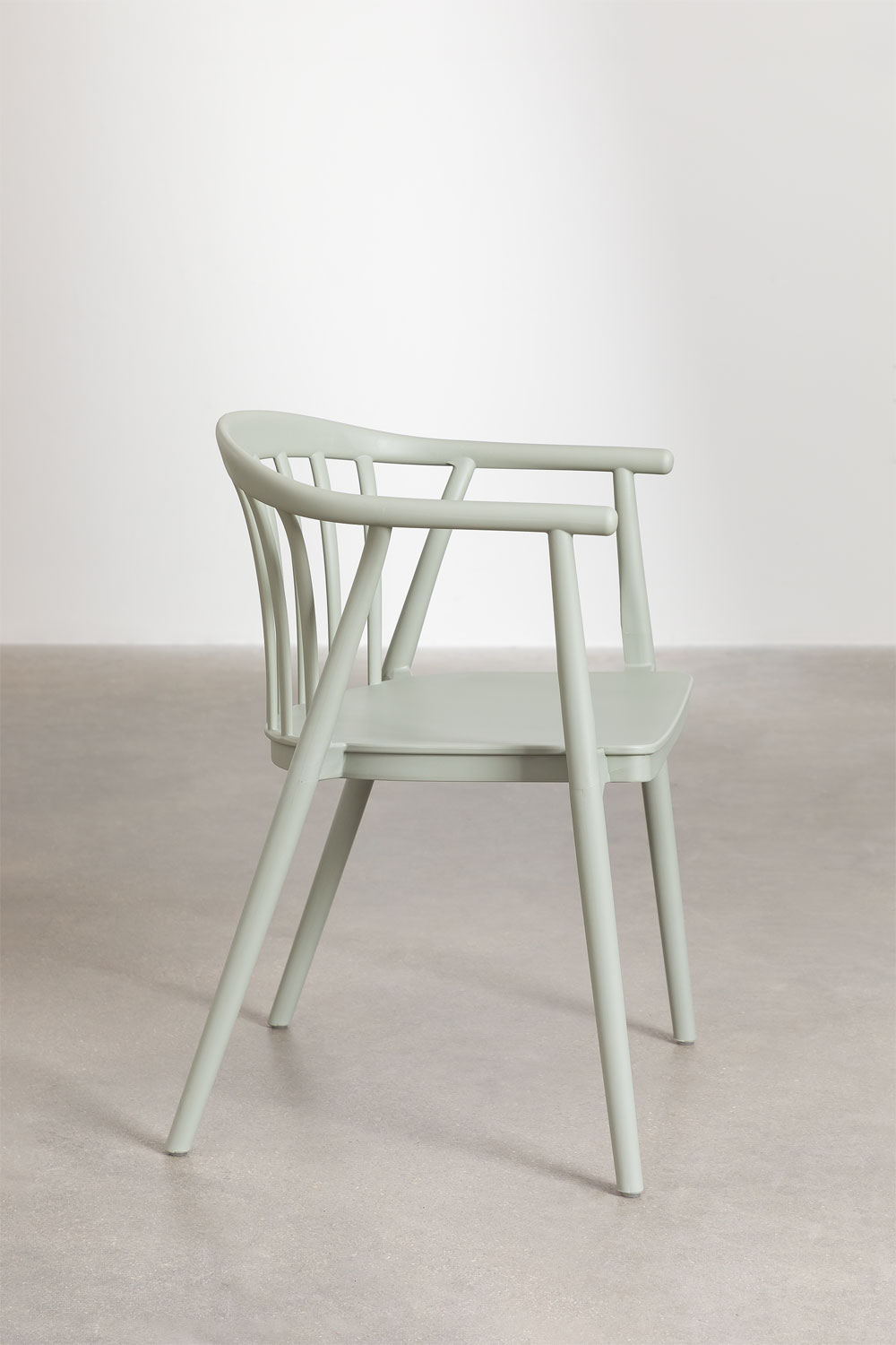 Chaise De Salle à Manger Venus En Polypropylène Blanc - Empilable, Antidérapante, Design Classique