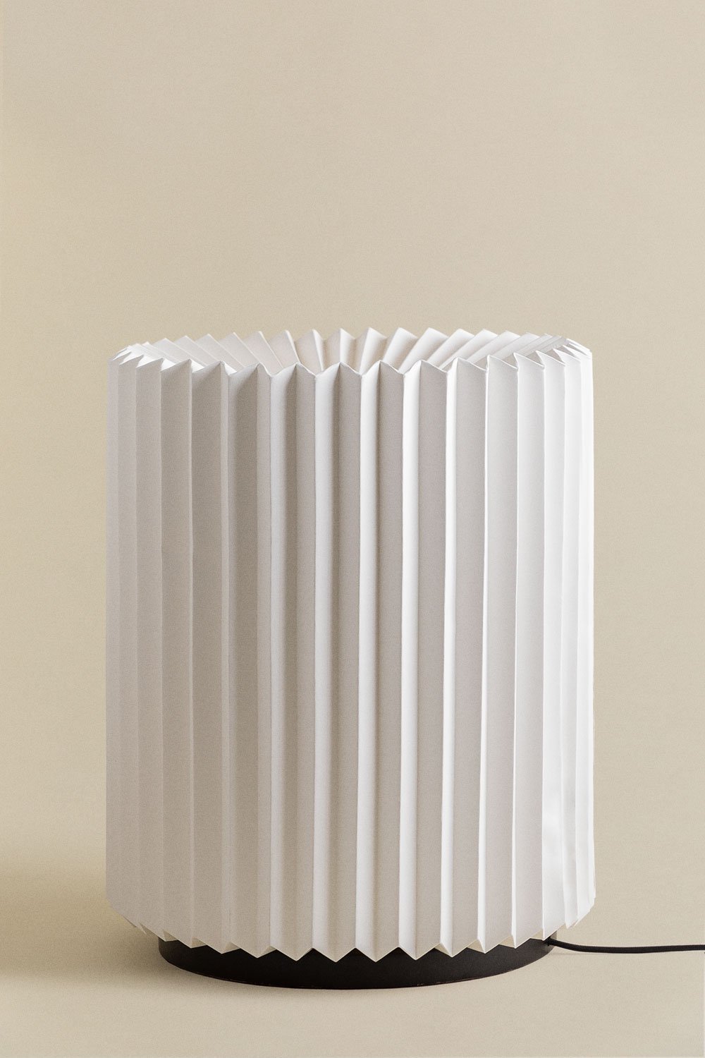 Lampe de table en papier Kiely , image de la galerie 1