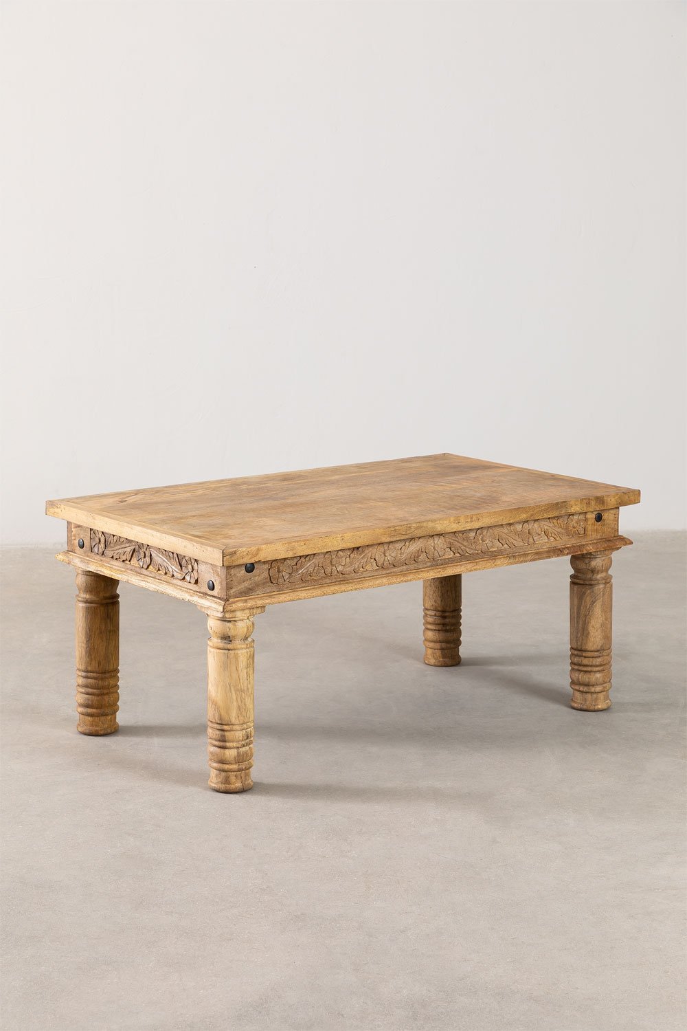 Table basse en bois de manguier Taraz, image de la galerie 2