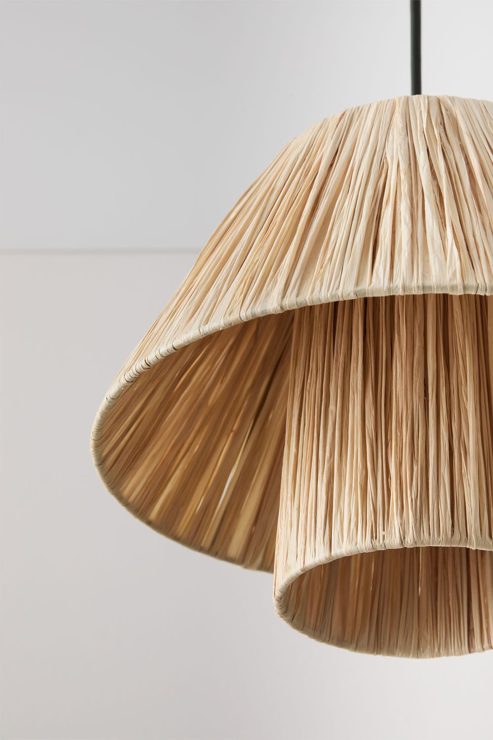 Plafonnier en raphia Aruel Design, image de la galerie 3