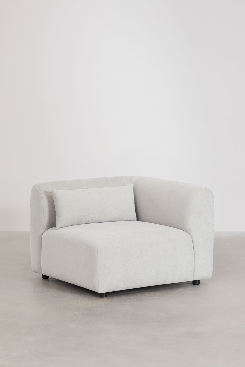 Canapé modulable 3 pièces Fogler avec pouf, image de la galerie 5