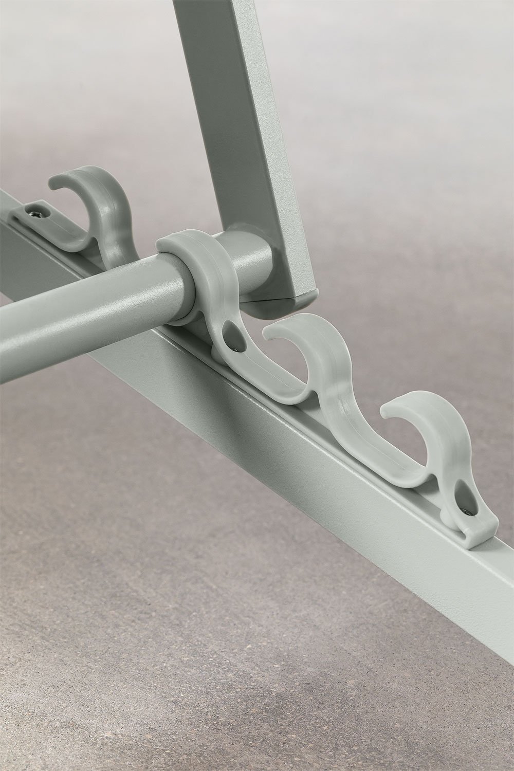 Pack de 2 chaises longues pliantes avec coussin en acier Jensy, image de la galerie 7