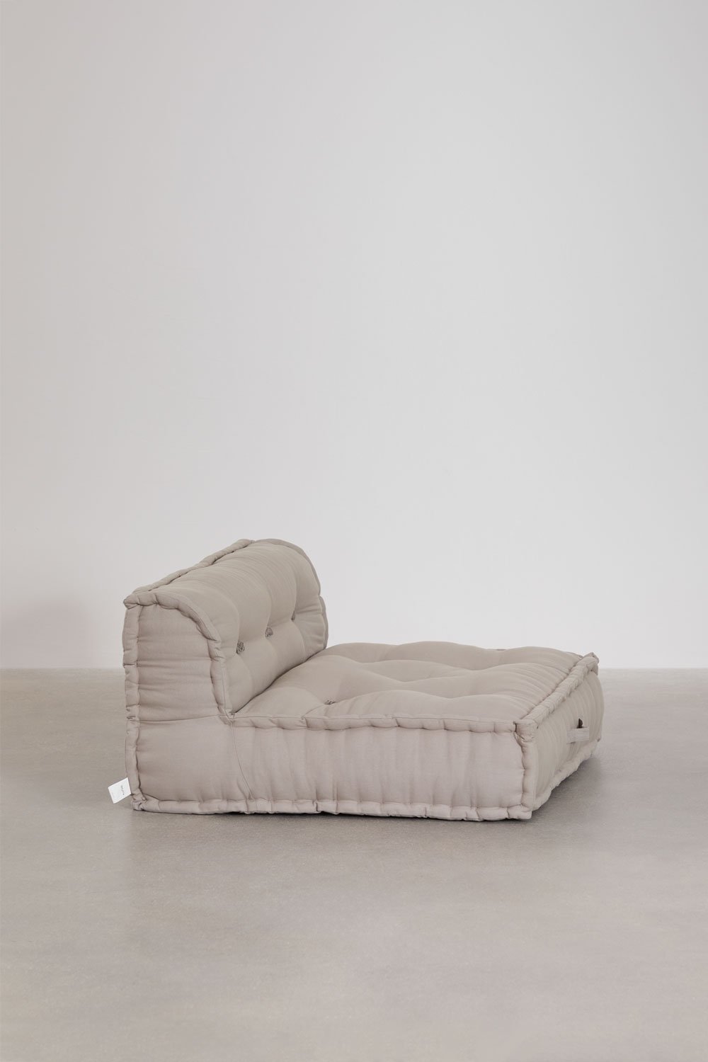 Canapé central pour canapé modulaire en coton Dhel, image de la galerie 4