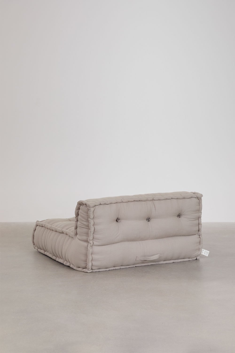 Canapé central pour canapé modulaire en coton Dhel, image de la galerie 5