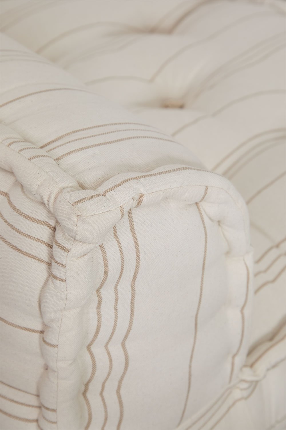 Canapé central pour canapé modulaire en coton Dhel, image de la galerie 7