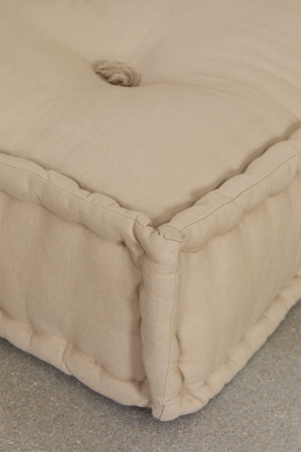 Canapé d'angle modulaire en coton Dhel, image de la galerie 6