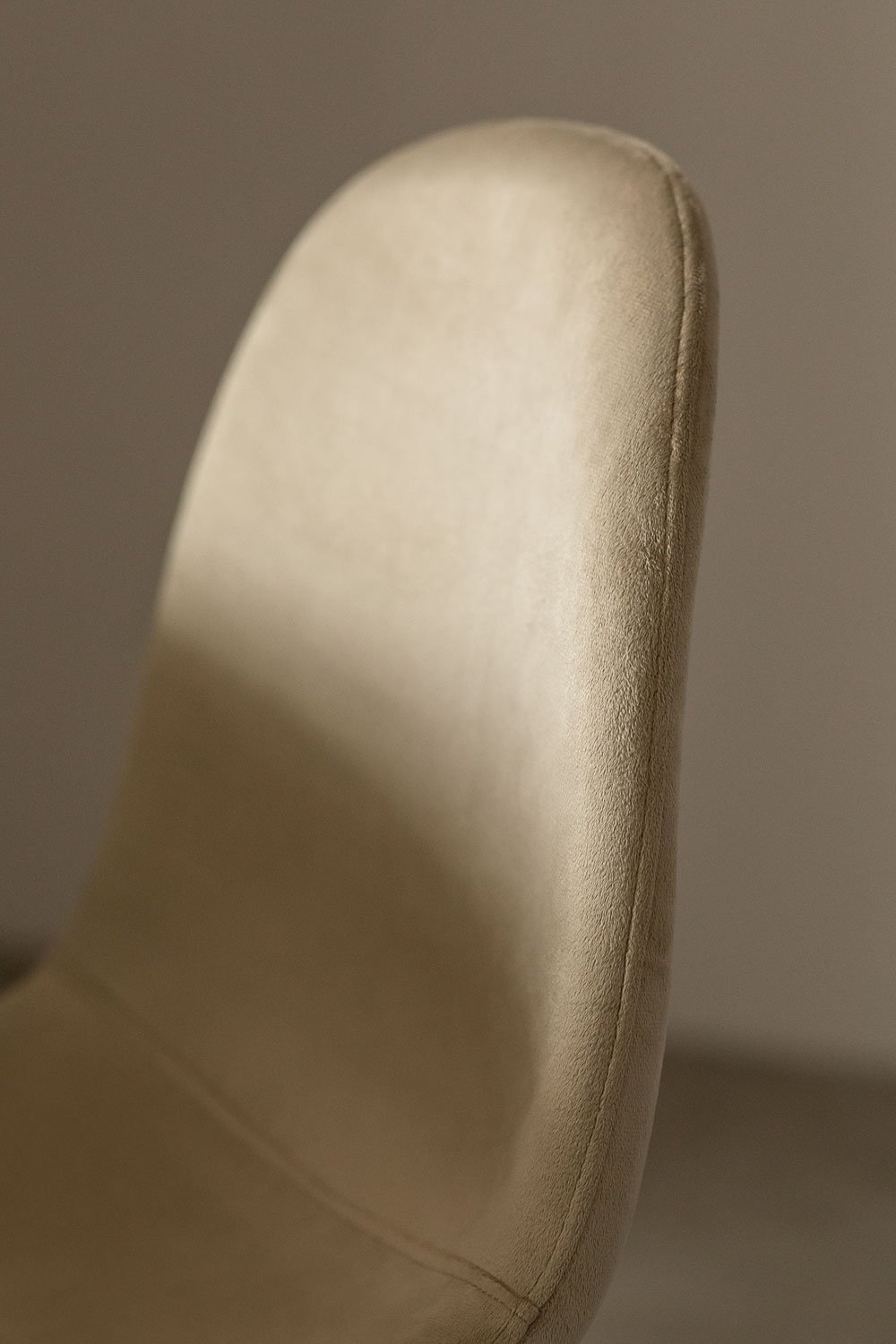 Chaise de salle à manger en velours Glamm, image de la galerie 2