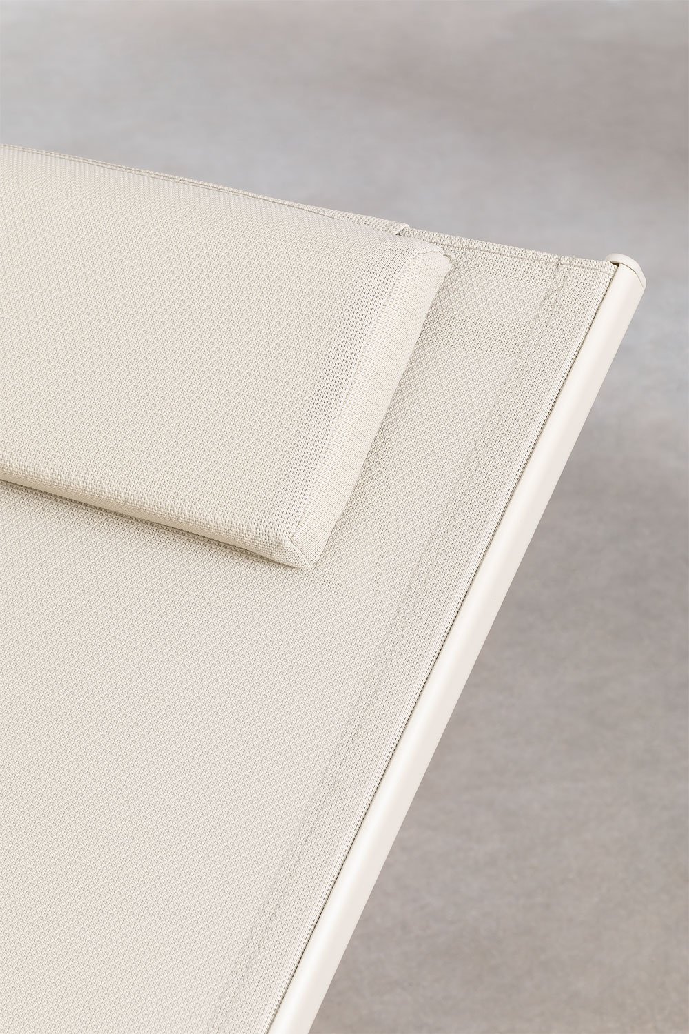 Chaise longue inclinable Therys avec coussin, image de la galerie 6