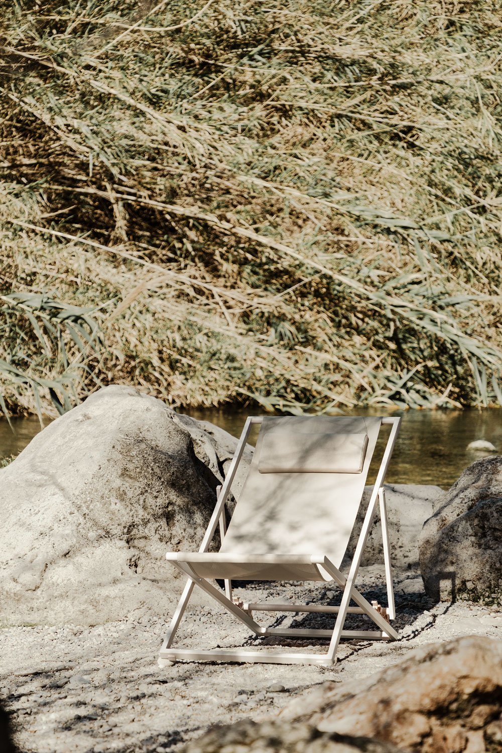 Hamac pliant Jensy avec coussin en acier      , image de la galerie 1