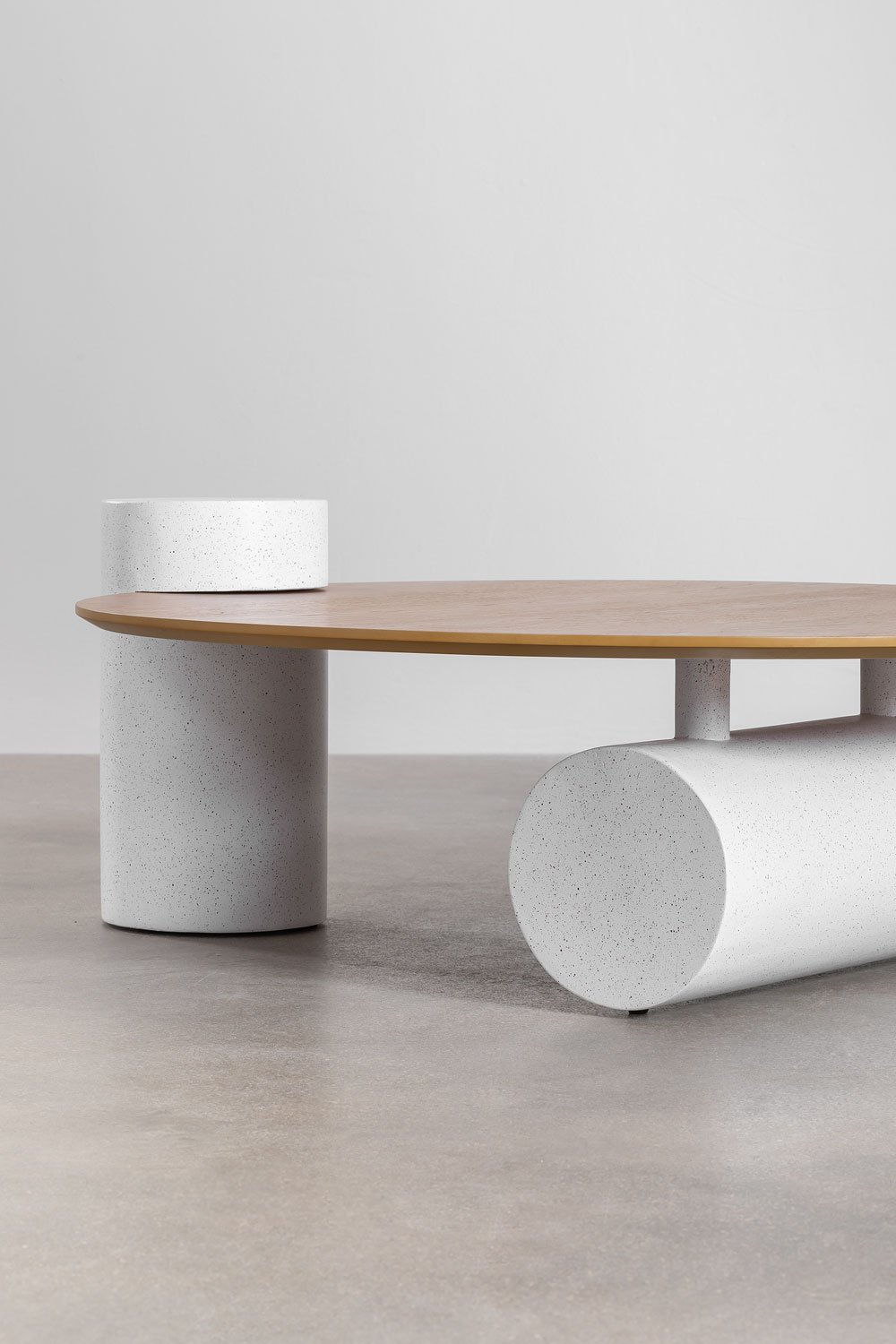  Table basse ronde en bois (Ø100 cm) Serenada, image de la galerie 4