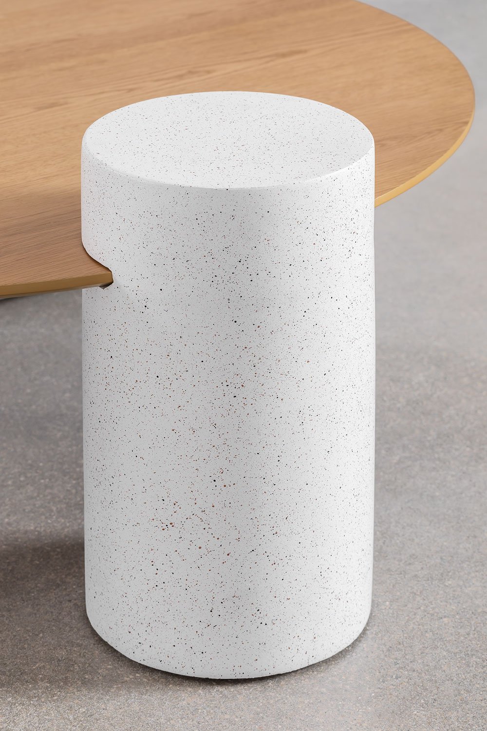  Table basse ronde en bois (Ø100 cm) Serenada, image de la galerie 5
