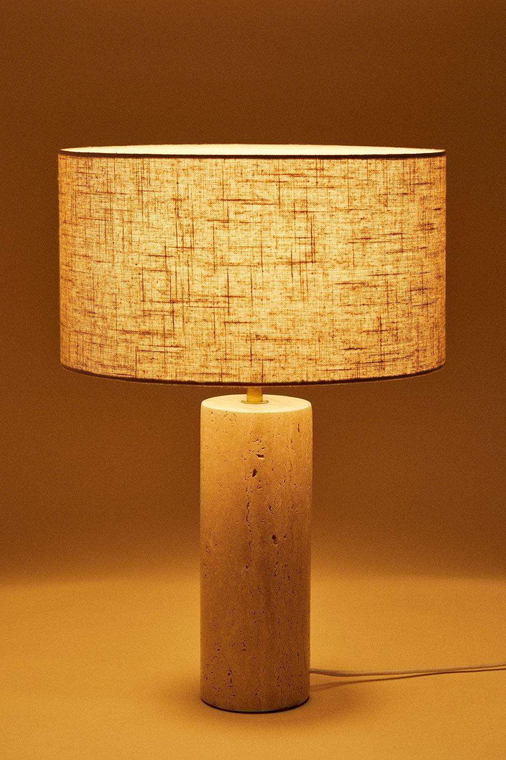 Lampe de table en travertin Bolgar         , image de la galerie 3