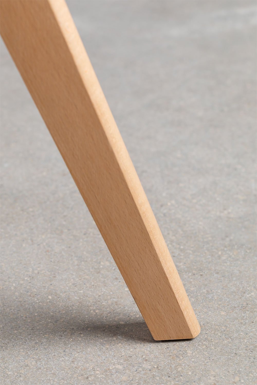 Chaise de salle à manger en polypropylène et bois de hêtre Nordic, image de la galerie 7