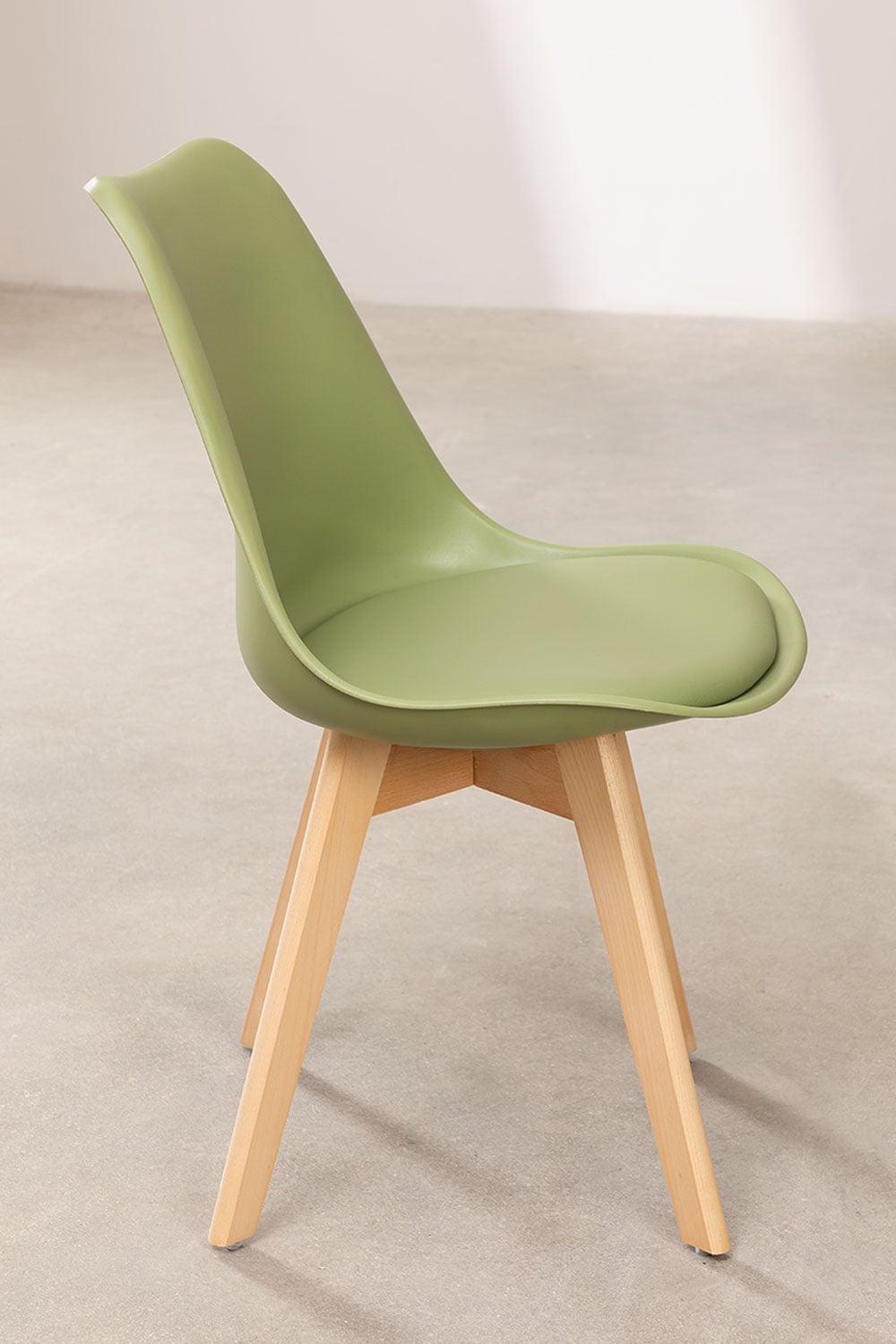 Pack de 4 chaises de salle à manger nordiques   , image de la galerie 3