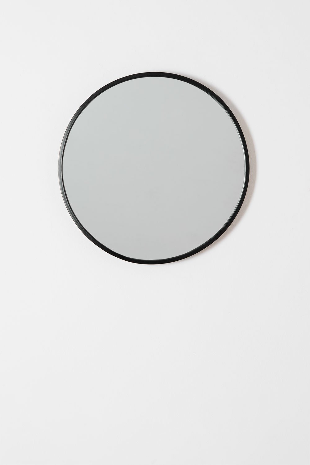 Miroir mural rond en fer (Ø45 cm) Oliverton, image de la galerie 2