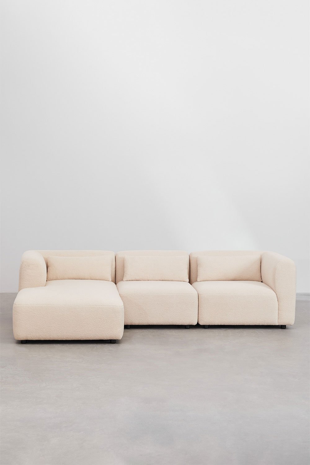 Canapé modulable Fogler 3 pièces avec méridienne gauche, image de la galerie 3