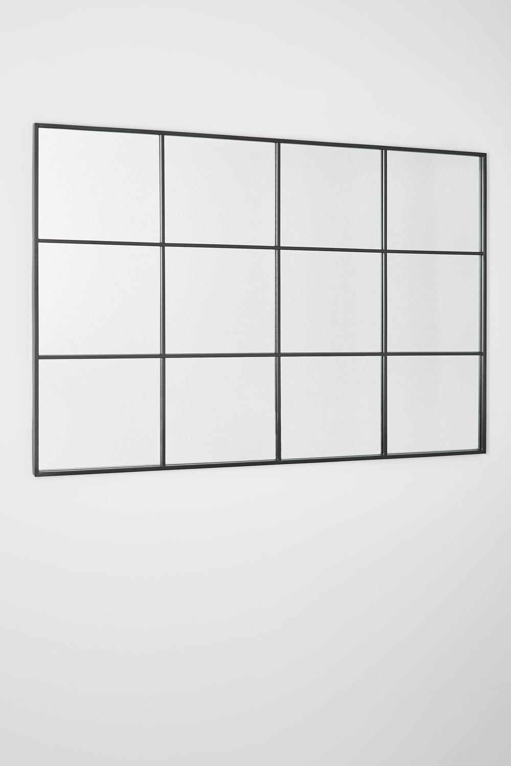 Miroir mural rectangulaire 80x120 cm en métal Niember, image de la galerie 3