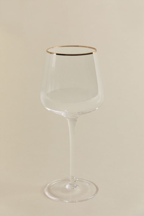 Pack de 4 verres à vin rouge en verre 40 cl Olaya