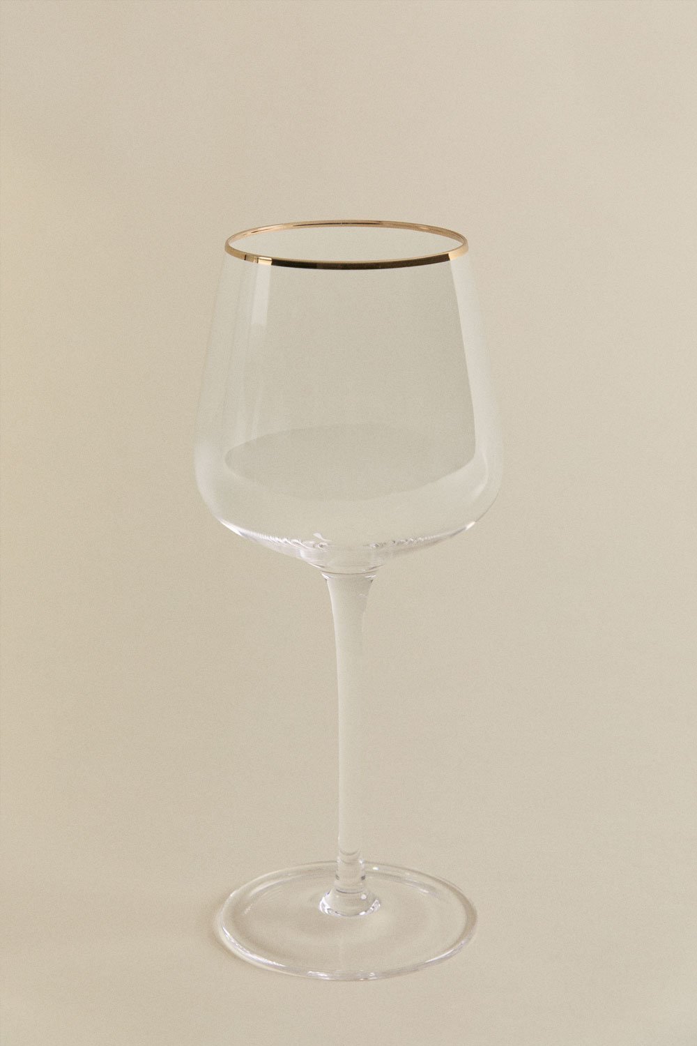 Pack de 4 verres à vin rouge en verre 40 cl Olaya, image de la galerie 1