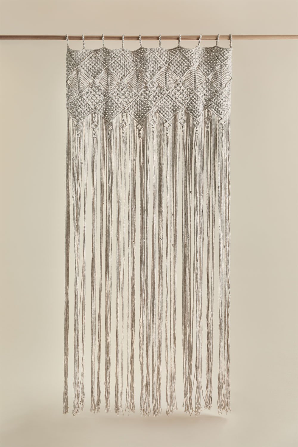 Rideau macramé (110x215 cm) Cendala  , image de la galerie 1