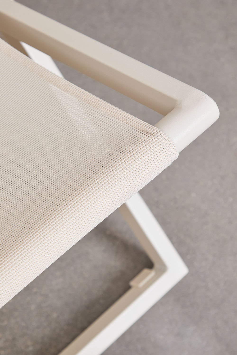 Pack de 2 chaises longues pliantes avec coussin en acier Jensy, image de la galerie 6