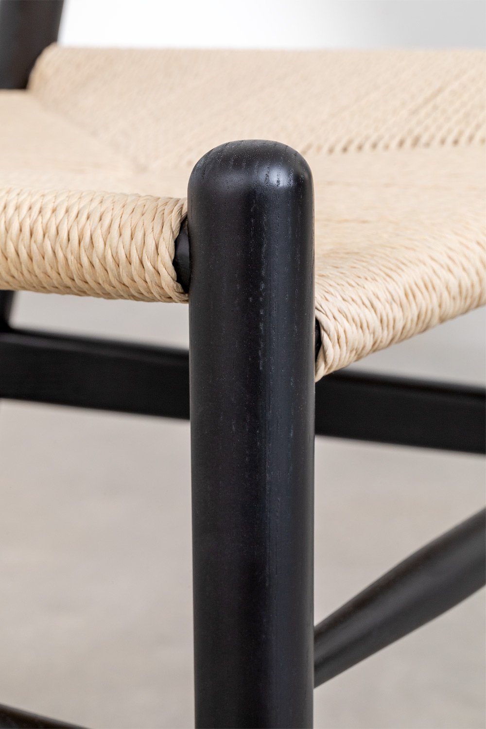 Pack de 2 chaises de salle à manger en bois d'orme Uish Edition, image de la galerie 7