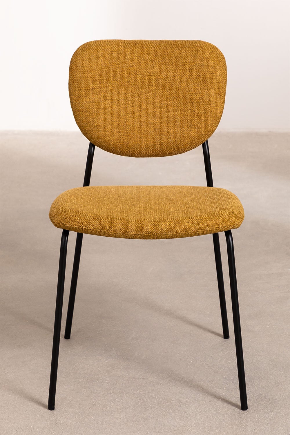 Pack de 2 chaises de salle à manger empilables Taris, image de la galerie 5