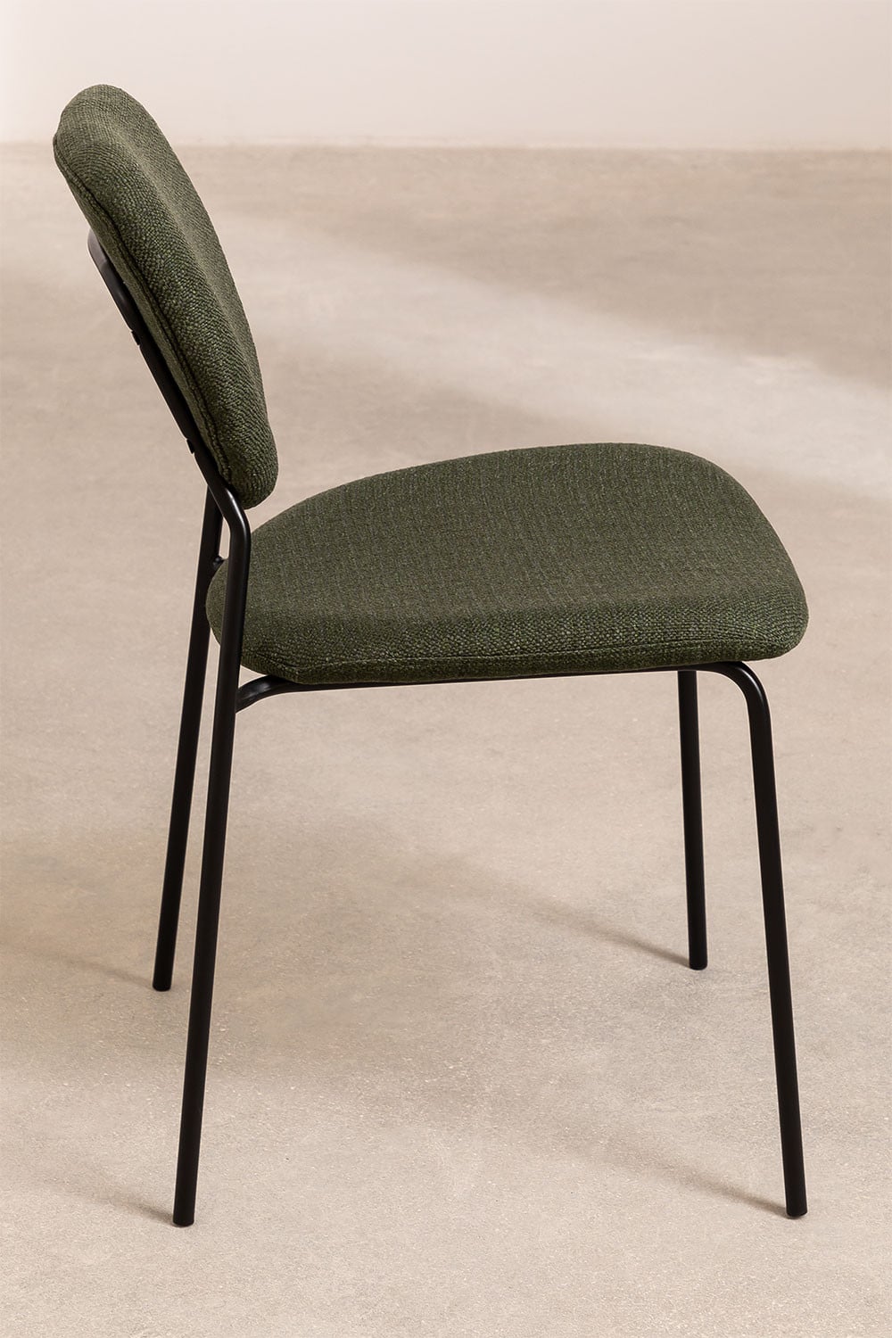 Pack de 4 chaises de salle à manger empilables Taris, image de la galerie 3