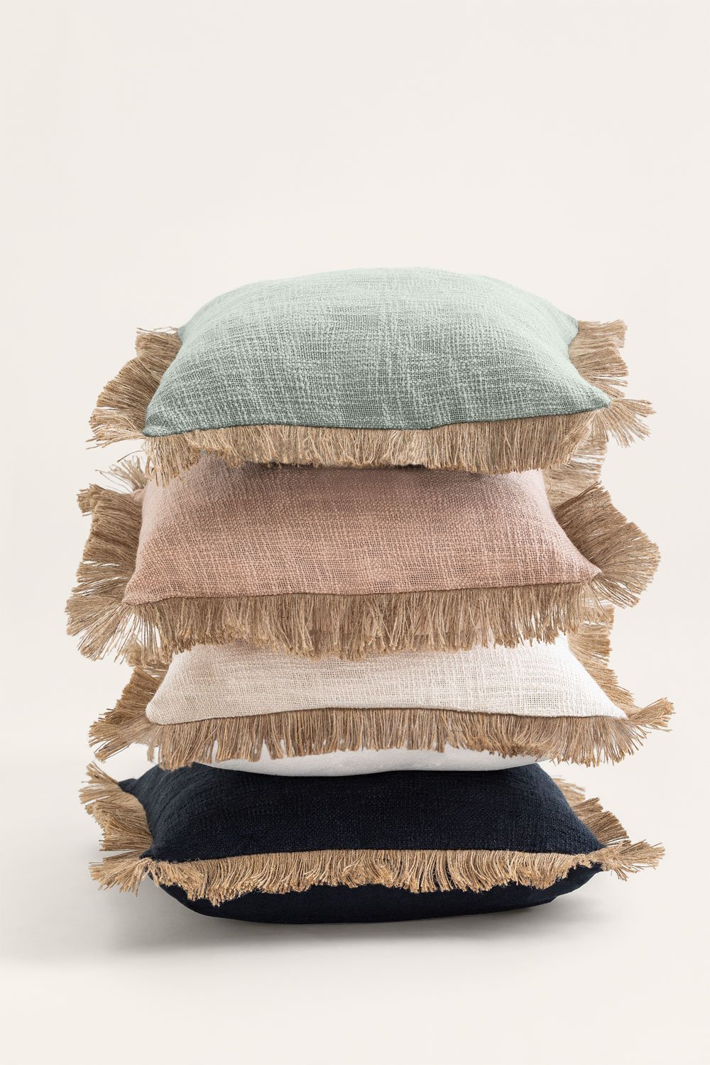 Coussin carré en coton (45x45 cm) Paraiba, image de la galerie 8