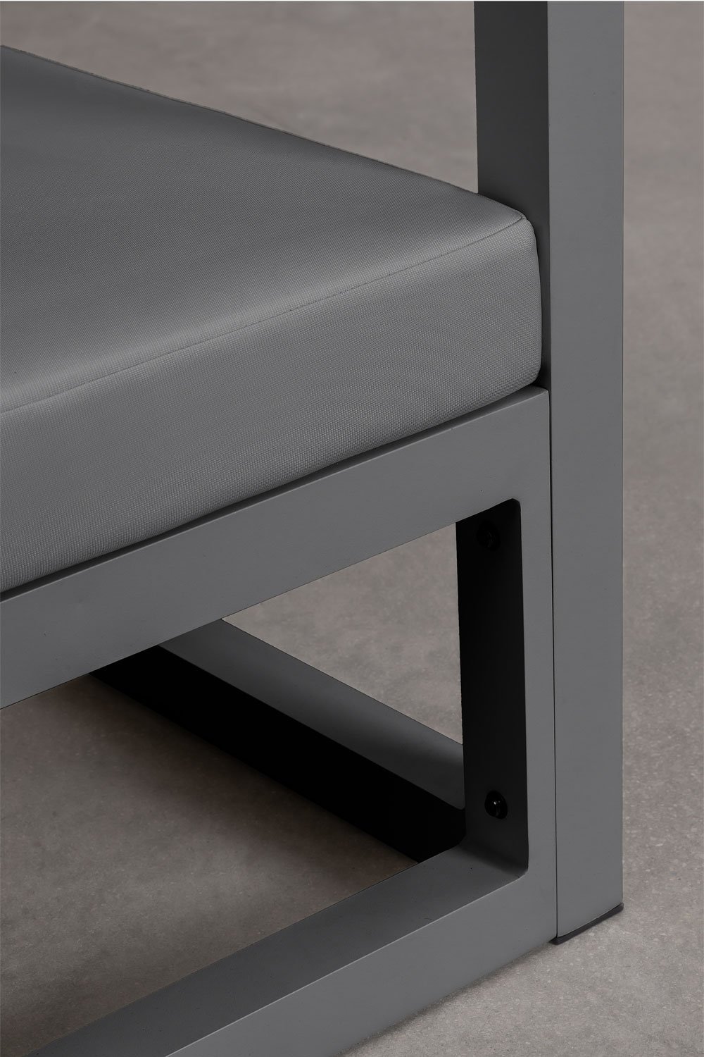 Lit balinais inclinable en aluminium et tissu Nasau, image de la galerie 11