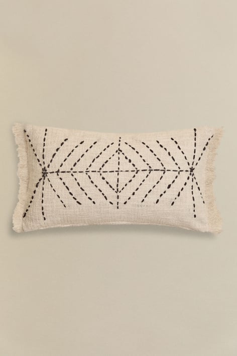 Coussin rectangulaire en coton (30x50 cm) Iguatu