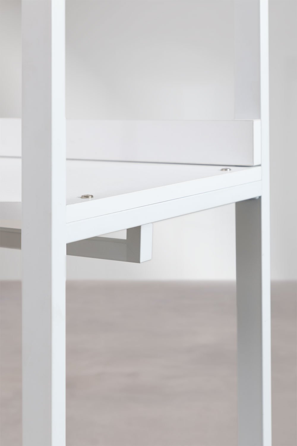 Armoire d'angle ouverte en acier et MDF Ariaster, image de la galerie 5