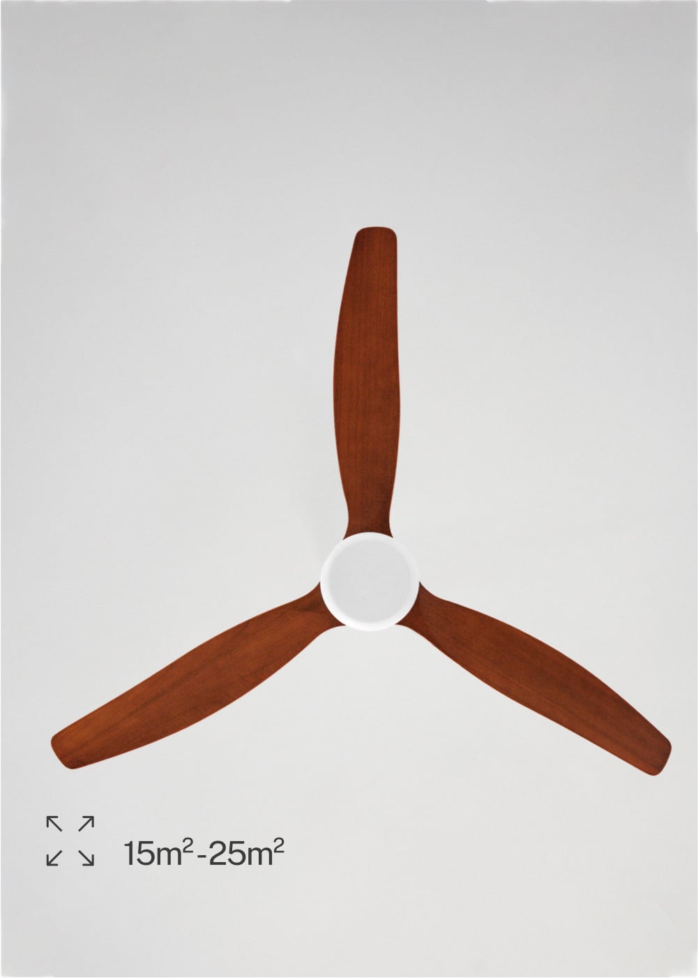 CREATE - WIND STYLANCE - Ventilateur de plafond 40W silencieux Ø132 cm 100% bois, image de la galerie 5