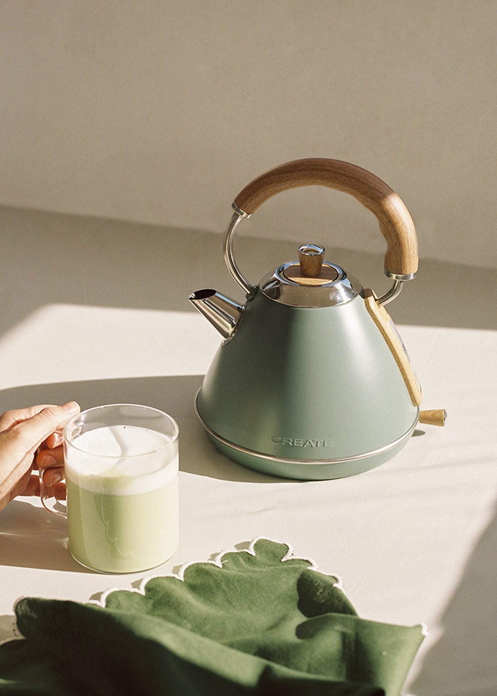 CREATE - KETTLE RETRO - Bouilloire électrique, image de la galerie 1