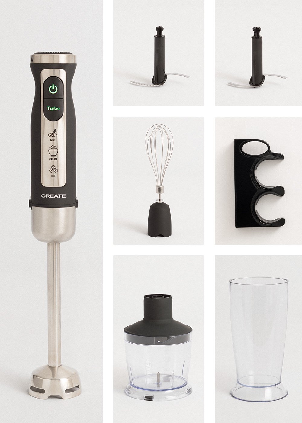 CREATE - FULLMIX PROTOOL - Batidora de Mano con accesorios, image de la galerie 8