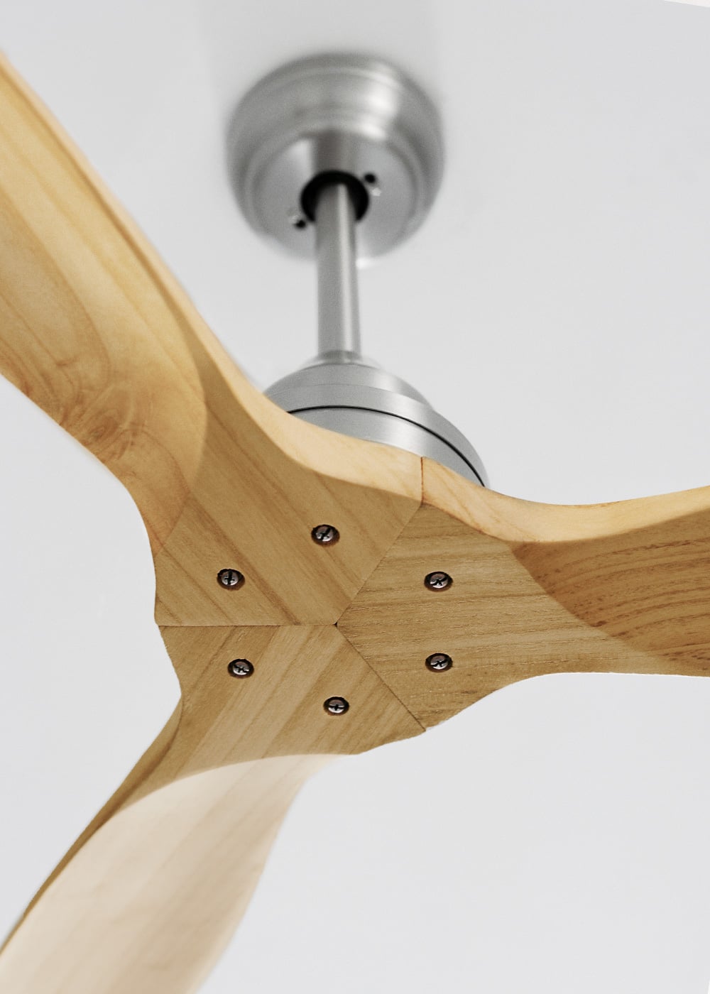 CREATE - WIND WOOD - Ventilateur de plafond 75W silencieux Ø132 cm 100% bois, image de la galerie 5