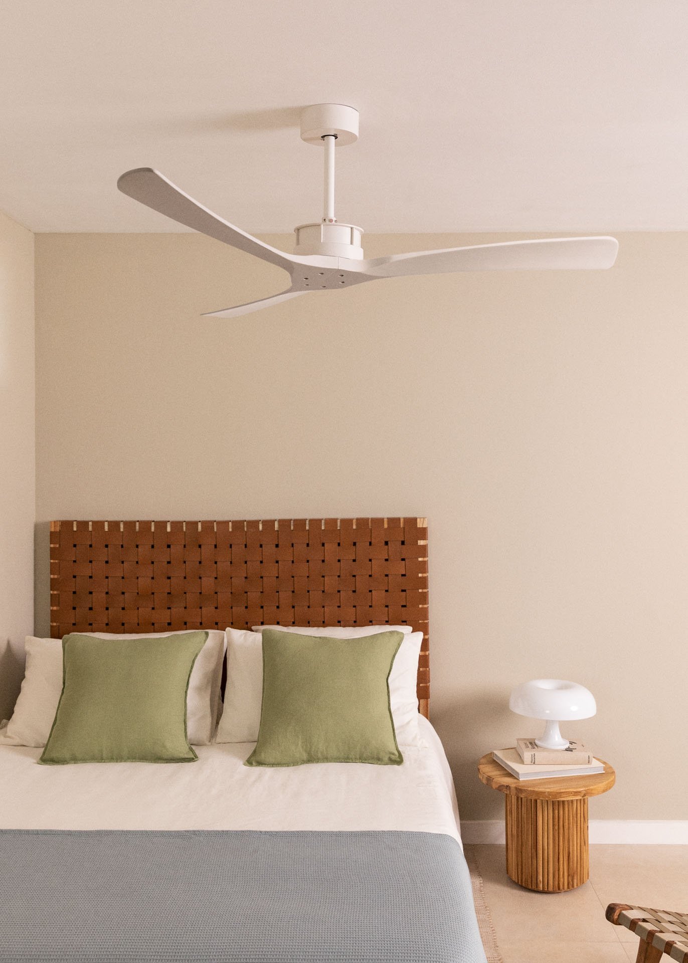 CREATE - WIND LARGE - Ventilateur de plafond 40W silencieux XL Ø152 cm 100% bois, image de la galerie 2