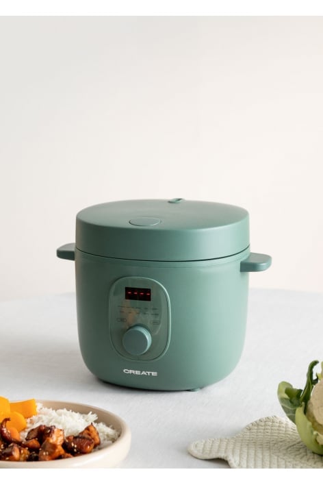 CREATE - RICE COOKER STUDIO - Cuisseur à riz électrique 2L avec panier vapeur