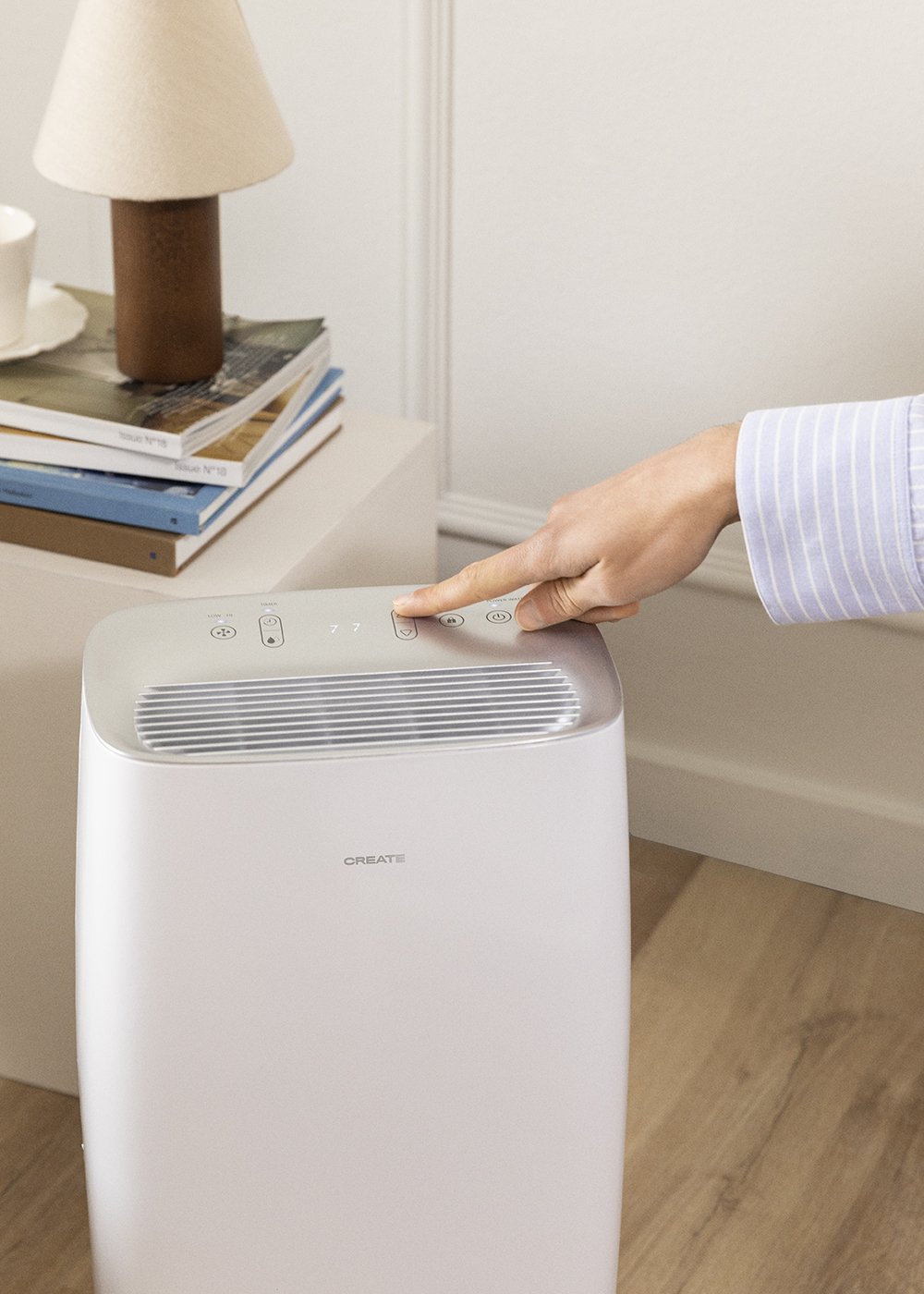 CREATE - DRYZONE XL-CUBIC - Déshumidificateur 10L/jour 40m², image de la galerie 5