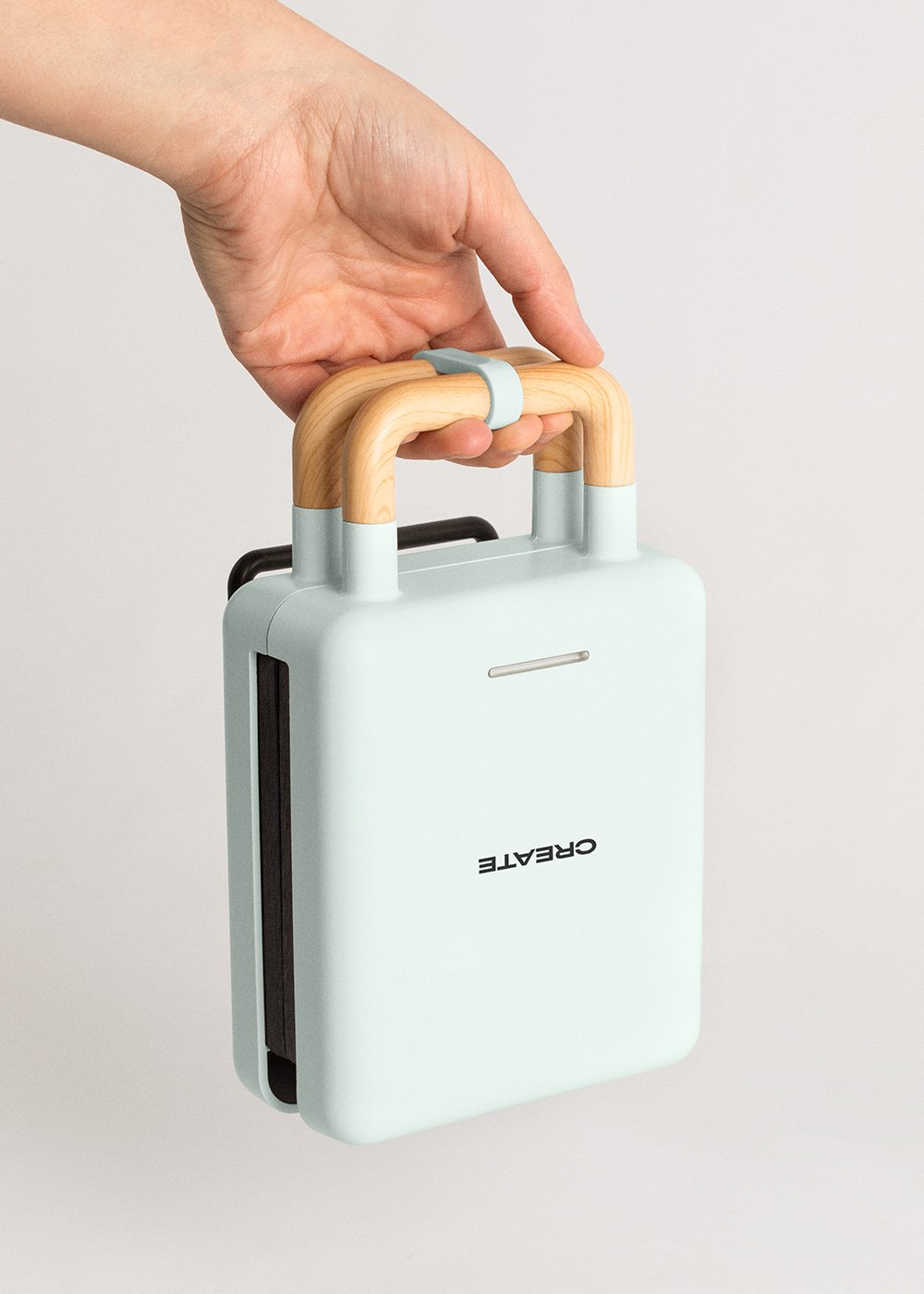 CREATE - STONE STUDIO - Appareil à croque-monsieur, grill et gaufrier à plaques interchangeables, image de la galerie 5