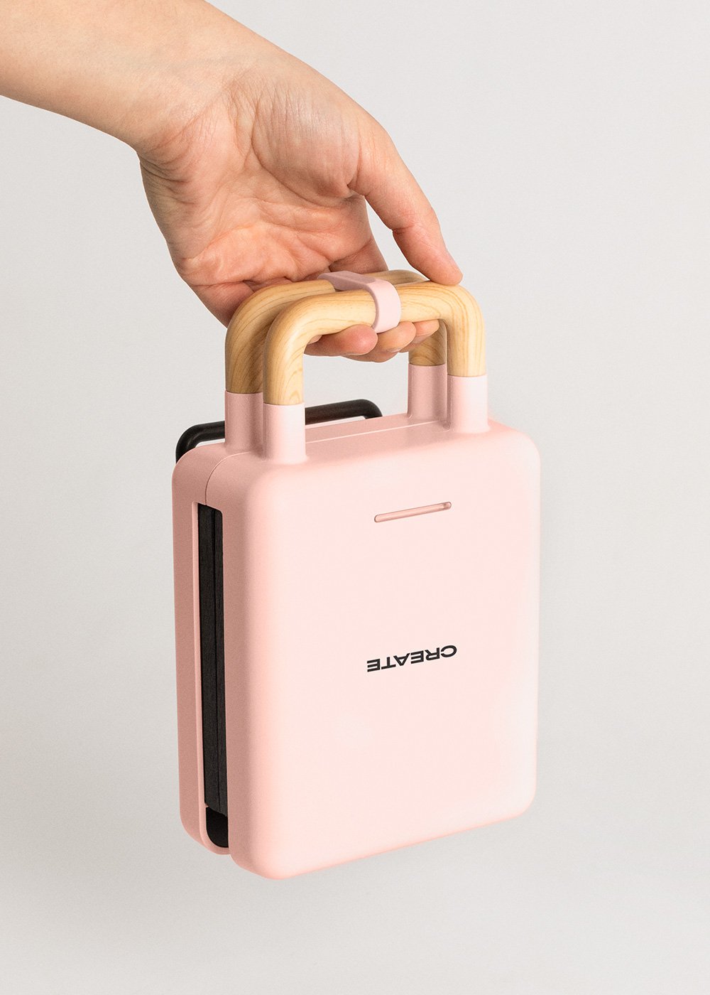 CREATE - STONE STUDIO - Appareil à croque-monsieur, grill et gaufrier à plaques interchangeables, image de la galerie 5