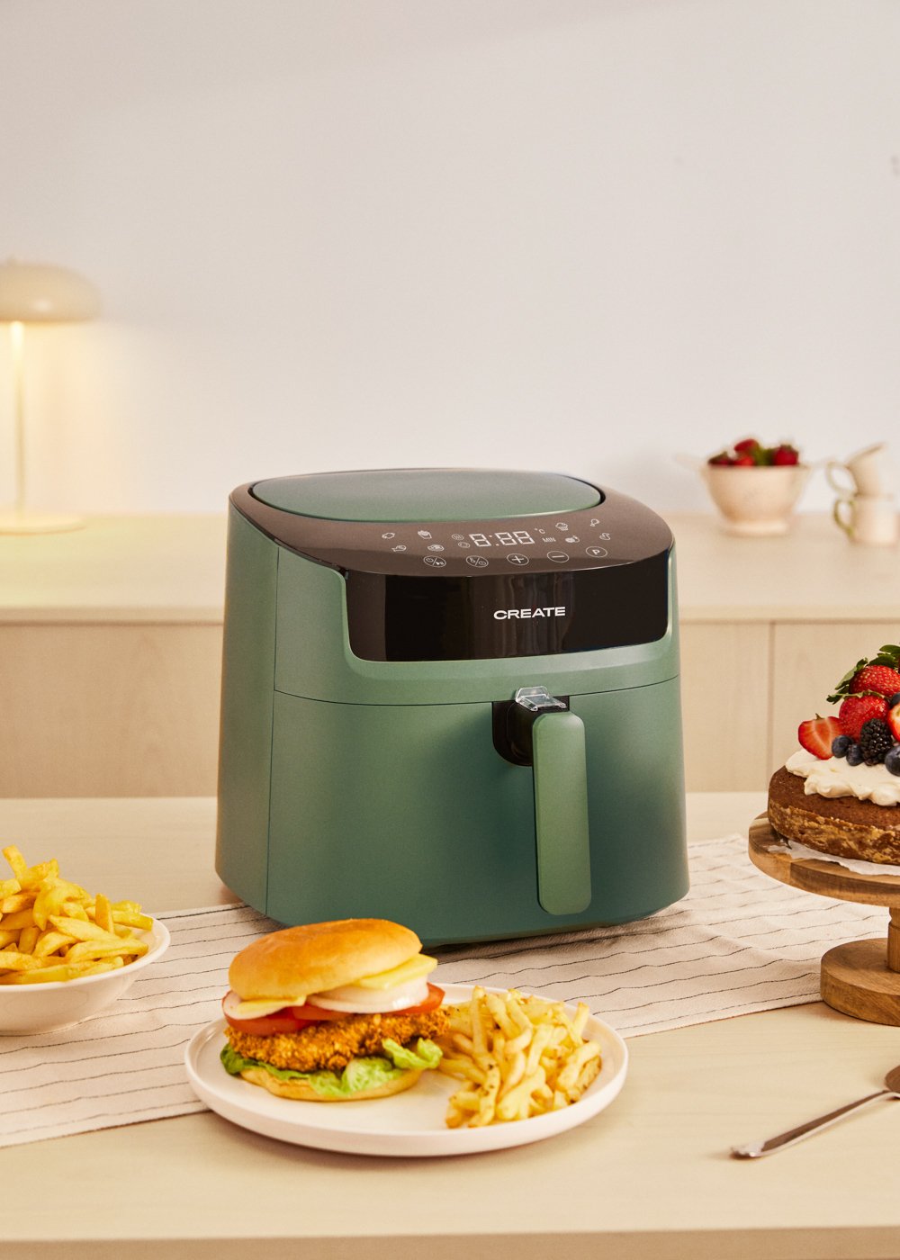 CREATE - AIR FRYER PRO LARGE - Friteuse sans huile 6.2 L, image de la galerie 1